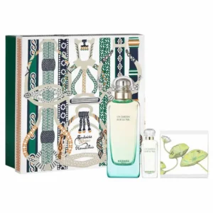 Hermès Un Jardin Sur Le Nil Eau De Toilette Spray 100ml Set 3 Pieces