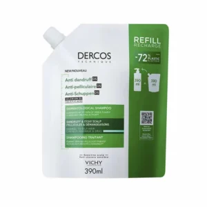 Dercos Anti-dandruff Shampoo Dry Hair Ecorefill 390ml